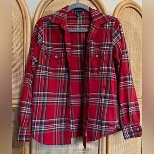 Ralph Lauren | women’s plaid top
